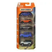 MATCHBOX SET 5 MASINUTE METALICE MBX BRITISH ROADWAYS SCARA 1:64 VIVMTC1817_JBX33