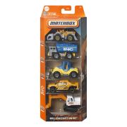 MATCHBOX SET 5 MASINUTE METALICE MBX CONSTRUCTION VII SCARA 1:64 VIVMTC1817_JBX40