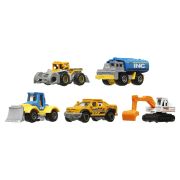 MATCHBOX SET 5 MASINUTE METALICE MBX CONSTRUCTION VII SCARA 1:64 VIVMTC1817_JBX40