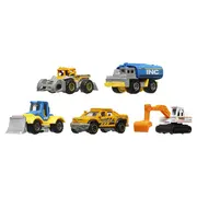 MATCHBOX SET 5 MASINUTE METALICE MBX CONSTRUCTION VII SCARA 1:64 VIVMTC1817_JBX40