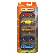 MATCHBOX SET 5 MASINUTE METALICE PORSCHE HEROES SCARA 1:64 VIVMTC1817_JBX28