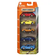 MATCHBOX SET 5 MASINUTE METALICE PORSCHE HEROES SCARA 1:64 VIVMTC1817_JBX28