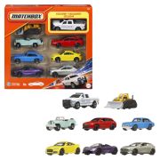 MATCHBOX SET 8 MASINUTE METALICE EXCLUSIV CAMIONETA POLITIEI SCARA 1 LA 64 VIVMTHVR81_JCT81