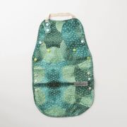Baveta bebelusi 2 in 1 miniware catch & cover, prickly pear mw_ccpp