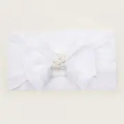 Bentita lata cu fundita cu perlute aplicata MB23043-cd