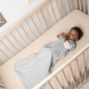 Ingenuity - sac de dormit swaddle me 3-18 luni, 2.5 tog, night sack sleeper, heather grey bbb17394-179