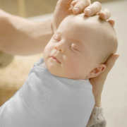 Ingenuity - set 2 sisteme de infasare swaddle me 0-3 luni, colectia monogram, born free bbb17381-071