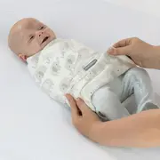 Ingenuity - sistem de infasare swaddle me 0-3 luni, colectia monogram, scribble elephant bbb17261-053