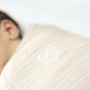 Ingenuity - sistem de infasare swaddle me 0-3 luni, muselina, colectia original, cream bbb17386-003