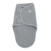 Ingenuity - sistem de infasare swaddle me 0-3 luni, muselina, colectia original, granite bbb17386-076