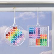 Joc de logica stem - decoratiuni pentru geam