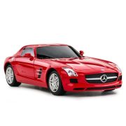 MASINA CU TELECOMANDA MERCEDES-BENZ SLS AMG ROSU SCARA 1 LA 24 VIVRas40100_Rosu