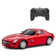 MASINA CU TELECOMANDA MERCEDES-BENZ SLS AMG ROSU SCARA 1 LA 24 VIVRas40100_Rosu