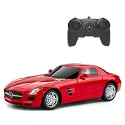 MASINA CU TELECOMANDA MERCEDES-BENZ SLS AMG ROSU SCARA 1 LA 24 VIVRas40100_Rosu