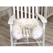 Perna Pentru Gravide Si Alaptare, Husa Detasabila Din Bambus 100% Si Umplutura Antialergica Babysoft  , Soft Breeze, Amy Pjb84957