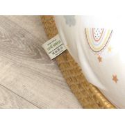 Perna Pentru Gravide Si Alaptare, Husa Detasabila Din Bambus 100% Si Umplutura Antialergica Babysoft  , Soft Breeze, Amy Pjb84957