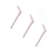 Set de 3 paie reutilizabile miniware, 100% din silicon alimentar, cotton candy mw_mwssw3cc