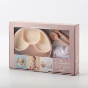 Set diversificare hrana bebelusi miniware mini sous chef 100% din materiale naturale biodegradabile, 6 piese, golden harvest mw_mscgh-t