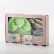 Set diversificare hrana bebelusi miniware mini sous chef 100% din materiale naturale biodegradabile, 6 piese, hot succulent mw_mschs-t