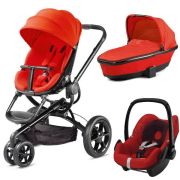 Carucior Moodd Red + Landou Foldable + Cos Auto Maxi Cosi Pebble - BCT7660_8_1