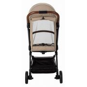 Carucior sport, FreeON, Bold, Pliabil automat, Roti cu suspensii, De la nastere pana la 22 kg, Cu spatar reglabil in 3 pozitii, Beige BYN85321