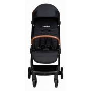 Carucior sport, FreeON, Bold, Pliabil automat, Roti cu suspensii, De la nastere pana la 22 kg, Cu spatar reglabil in 3 pozitii, Black BYN85291