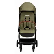 Carucior sport, FreeON, Bold, Pliabil automat, Roti cu suspensii, De la nastere pana la 22 kg, Cu spatar reglabil in 3 pozitii, Green Army BYN85338