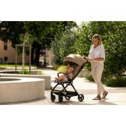 Carucior sport, FreeON, Bold, Pliabil automat, Roti cu suspensii, De la nastere pana la 22 kg, Cu spatar reglabil in 3 pozitii, Green Army BYN85338
