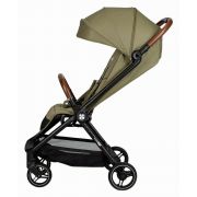 Carucior sport, FreeON, Bold, Pliabil automat, Roti cu suspensii, De la nastere pana la 22 kg, Cu spatar reglabil in 3 pozitii, Green Army BYN85338