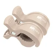 Cleme multifunctionale pentru carucior, 2 bucati, Beige EKDSCA-20BE