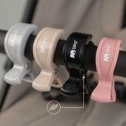 Cleme multifunctionale pentru carucior, 2 bucati, Pink EKDSCA-20LP