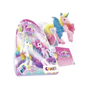Craze - Galupy figurina Unicorn curcubeu cu aripi sclipitoare si coroana decorata cu un cristal Swarovski ARTCRZ69578