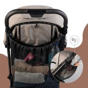 Gentuta multifunctionala pentru maner carucior, Negru, Sipo EKDSCA-13