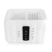 Incalzitor biberoane, Lionelo, ThermUp Duo, 6 moduri de operare, Incalzire, Pastrare temperatura, Decongelare, Senzor pentru temperatura, Oprire automata, Panou tactil, Pentru 2 biberoane simultan, fara BPA, Alb BYNLOC-THERMUP_DUO_WHITE
