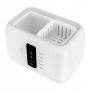 Incalzitor biberoane, Lionelo, ThermUp Duo, 6 moduri de operare, Incalzire, Pastrare temperatura, Decongelare, Senzor pentru temperatura, Oprire automata, Panou tactil, Pentru 2 biberoane simultan, fara BPA, Alb BYNLOC-THERMUP_DUO_WHITE