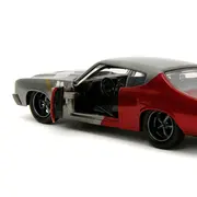 JADA MARVEL SET FIGURINA METALICA THOR SI MASINUTA CHEVY CHEVELLE SS SCARA 1 LA 32 VIV253223019