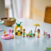 LEGO FRIENDS PETRECERE LA PISCINA CU UNICORNUL SI FLAMINGO 42658 VIVLEGO42658