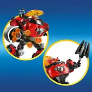 LEGO SONIC KNUCKLES VS DR EGGMAN SI ROBOTUL EGG CRUSHER 77005 VIVLEGO77005