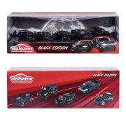 MAJORETTE SET 5 MASINUTE BLACK EDITION 2.0 GIFTPACK VIV212053191