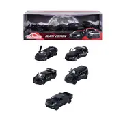 MAJORETTE SET 5 MASINUTE BLACK EDITION 2.0 GIFTPACK VIV212053191