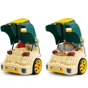 N-GINE – motor auto demontabil, jucarie educativa STEM (3+), Milly Mally, Green EKDmm0580