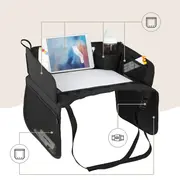Organizator, Tavita de calatorie pentru scaun auto, Negru, Sipo EKDSCA-10T