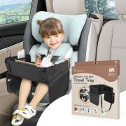 Organizator, Tavita de calatorie pentru scaun auto, Negru, Sipo EKDSCA-10T