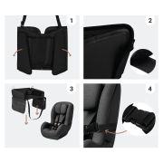Organizator, Tavita de calatorie pentru scaun auto, Negru, Sipo EKDSCA-10T