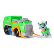 PATRULA CATELUSILOR SET VEHICUL DE BAZA CAMIONUL DE RECICLARE  SI FIGURINA ROCKY VIV6071153_20148930