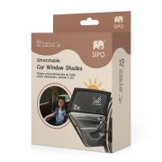 Parasolar auto opac pentru geamuri, 2 bucati – Sipo EKDSCA-14