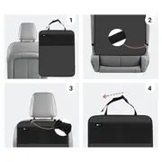 Protectie anti-lovituri pentru scaun auto, negru &ndash; Sipo EKDSCA-05