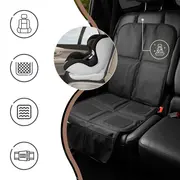 Protectie scaun auto cu strat antialunecare din silicon, Negru, Sipo EKDSCA-09