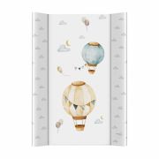 Saltea de infasat, Ceba Baby, Cu Intaritura, Pentru comode, masute de infasat si patuturi, 50x70 cm, Fara BPA, Certificata Oeko-Tex Standard 100, 0 luni+, Basic Balloons BYNW-216-000-734