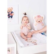 Saltea de infasat, Ceba Baby, Cu Intaritura, Pentru comode, masute de infasat si patuturi, 50x70 cm, Fara BPA, Certificata Oeko-Tex Standard 100, 0 luni+, Basic Balloons BYNW-216-000-734